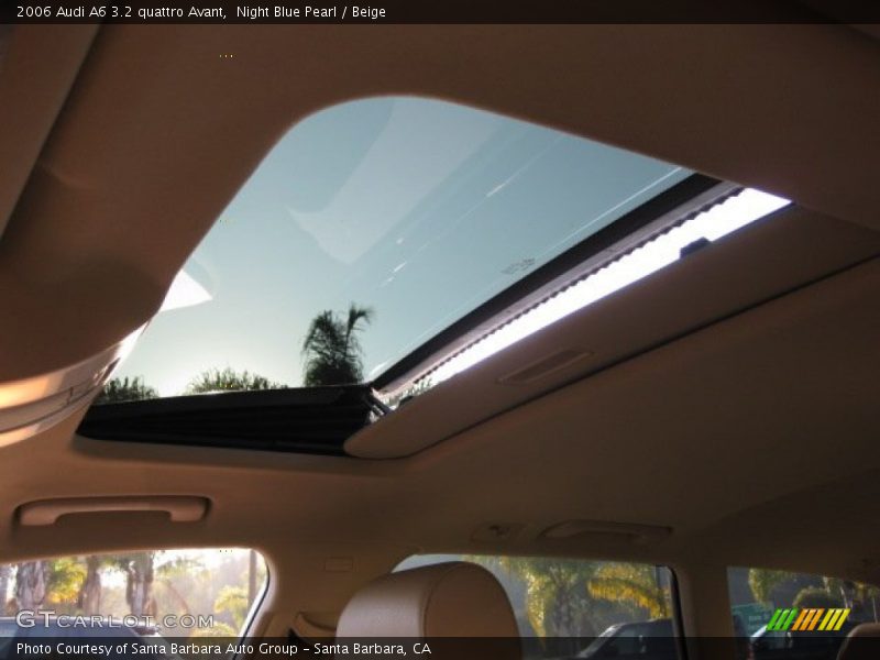 Night Blue Pearl / Beige 2006 Audi A6 3.2 quattro Avant