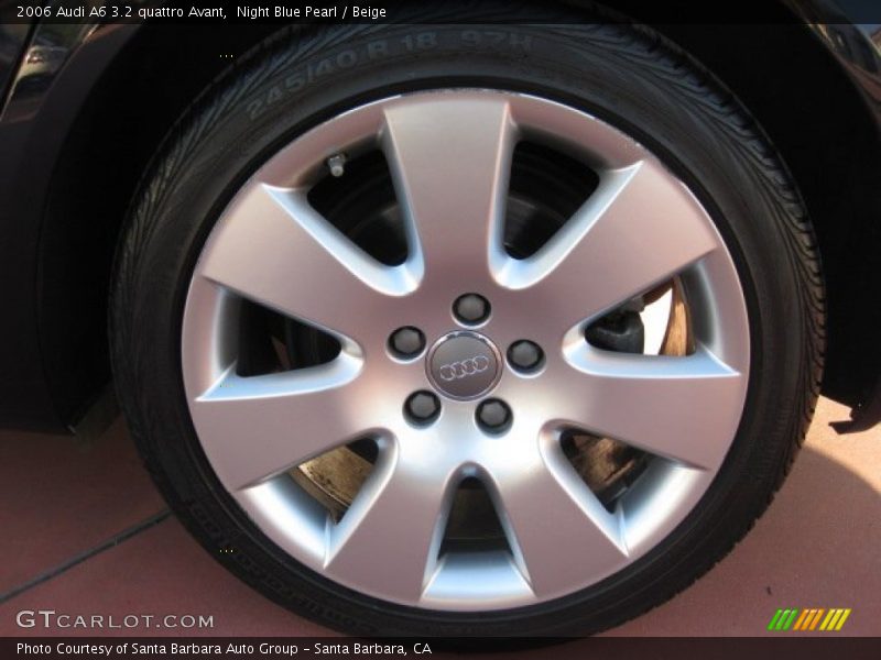  2006 A6 3.2 quattro Avant Wheel