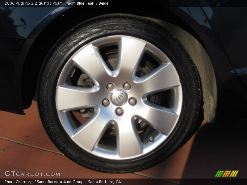 Night Blue Pearl / Beige 2006 Audi A6 3.2 quattro Avant