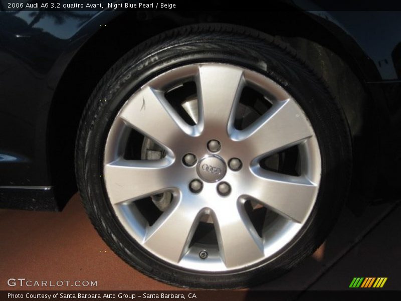 Night Blue Pearl / Beige 2006 Audi A6 3.2 quattro Avant