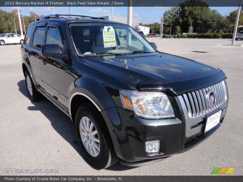 Black Pearl Slate Metallic / Stone 2010 Mercury Mariner I4 Premier
