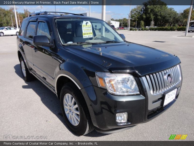 Black Pearl Slate Metallic / Stone 2010 Mercury Mariner I4 Premier