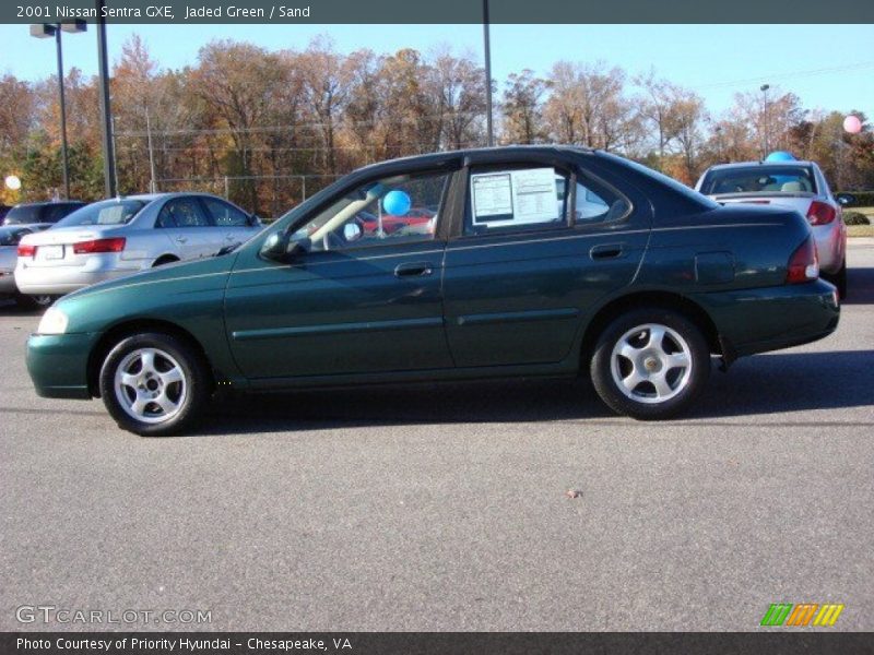 Jaded Green / Sand 2001 Nissan Sentra GXE