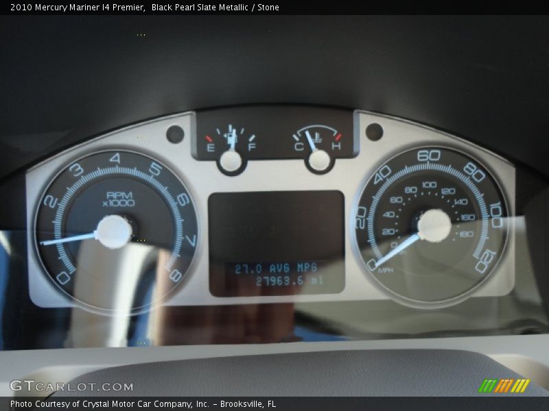  2010 Mariner I4 Premier I4 Premier Gauges