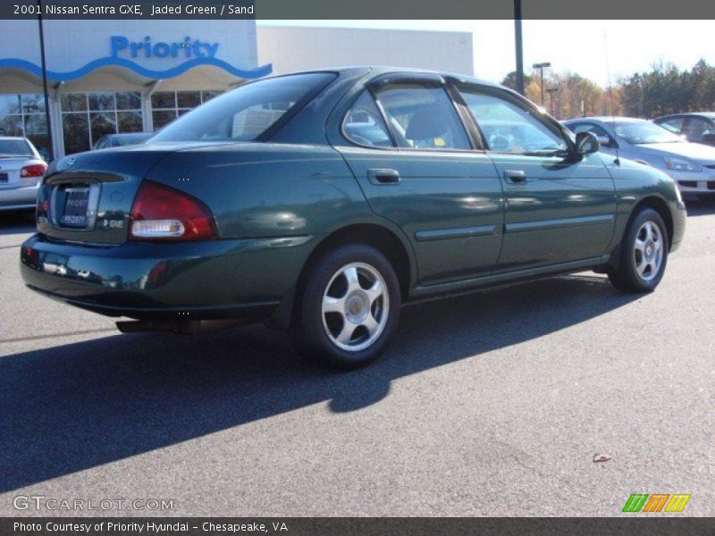 Jaded Green / Sand 2001 Nissan Sentra GXE