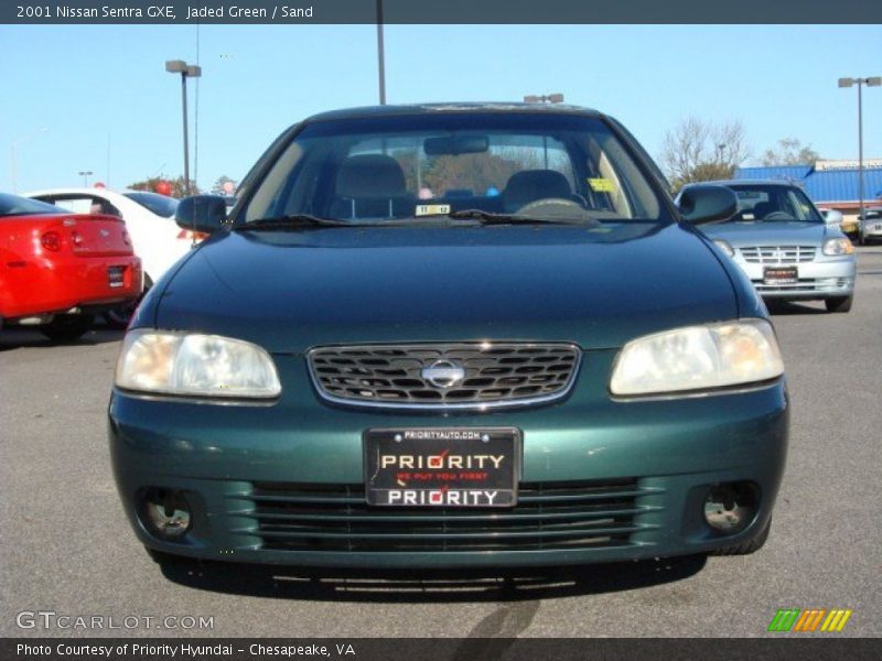 Jaded Green / Sand 2001 Nissan Sentra GXE