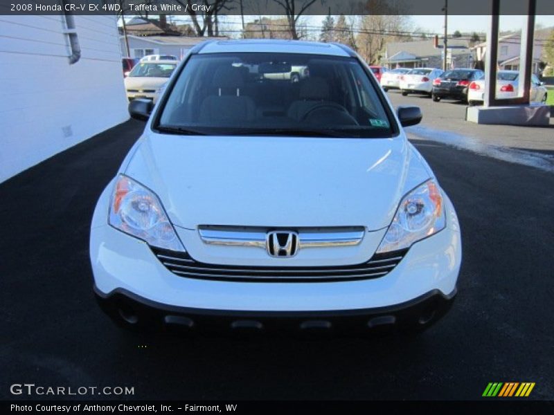 Taffeta White / Gray 2008 Honda CR-V EX 4WD