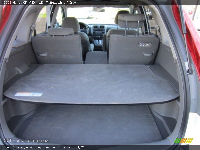 Taffeta White / Gray 2008 Honda CR-V EX 4WD