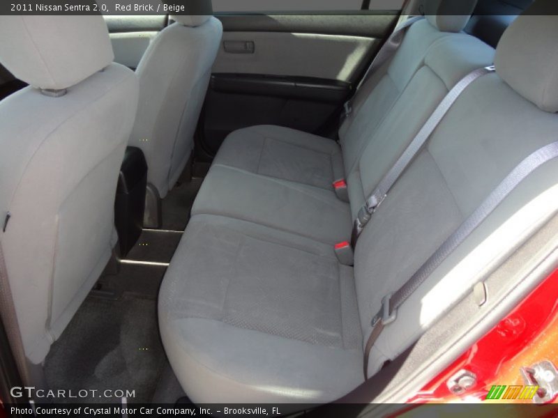 Red Brick / Beige 2011 Nissan Sentra 2.0