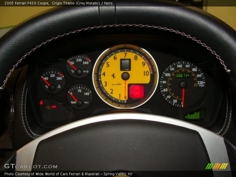  2005 F430 Coupe Coupe Gauges