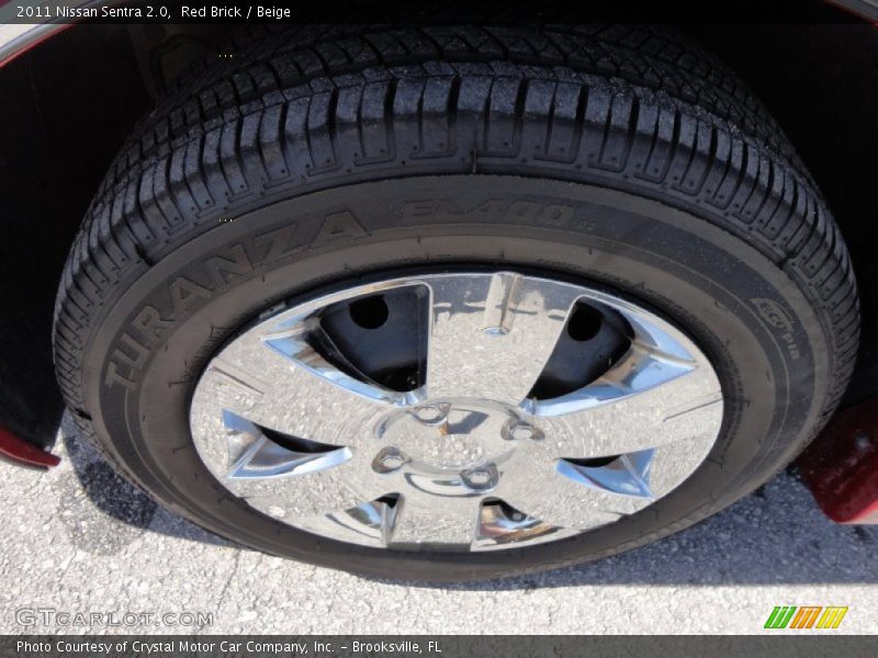 Red Brick / Beige 2011 Nissan Sentra 2.0
