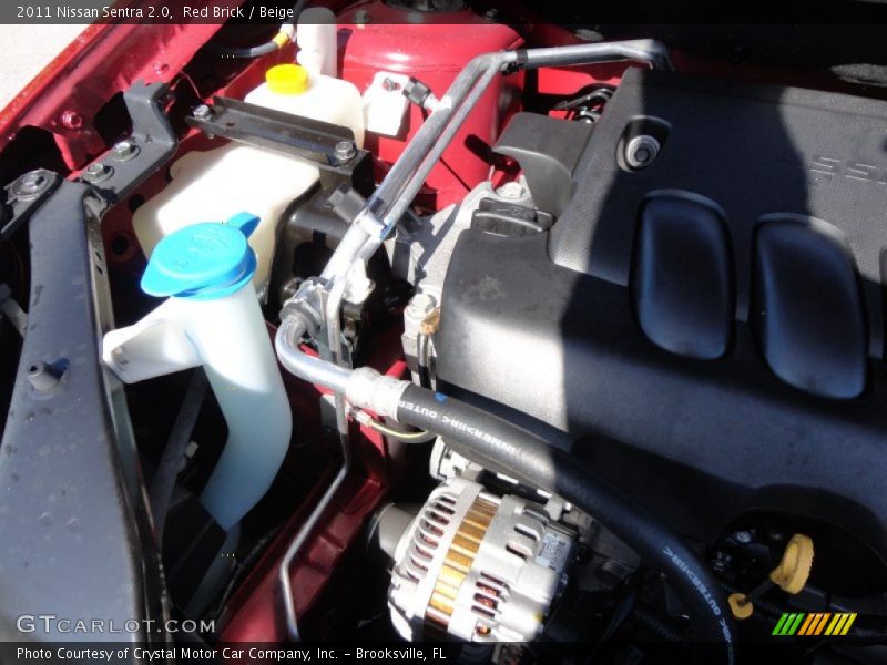 Red Brick / Beige 2011 Nissan Sentra 2.0