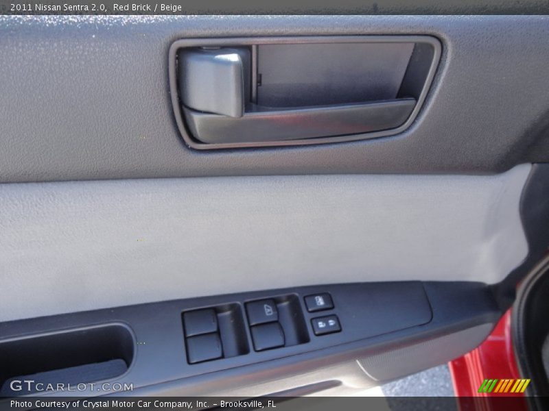 Red Brick / Beige 2011 Nissan Sentra 2.0