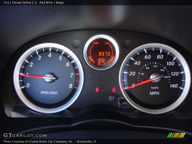 Red Brick / Beige 2011 Nissan Sentra 2.0