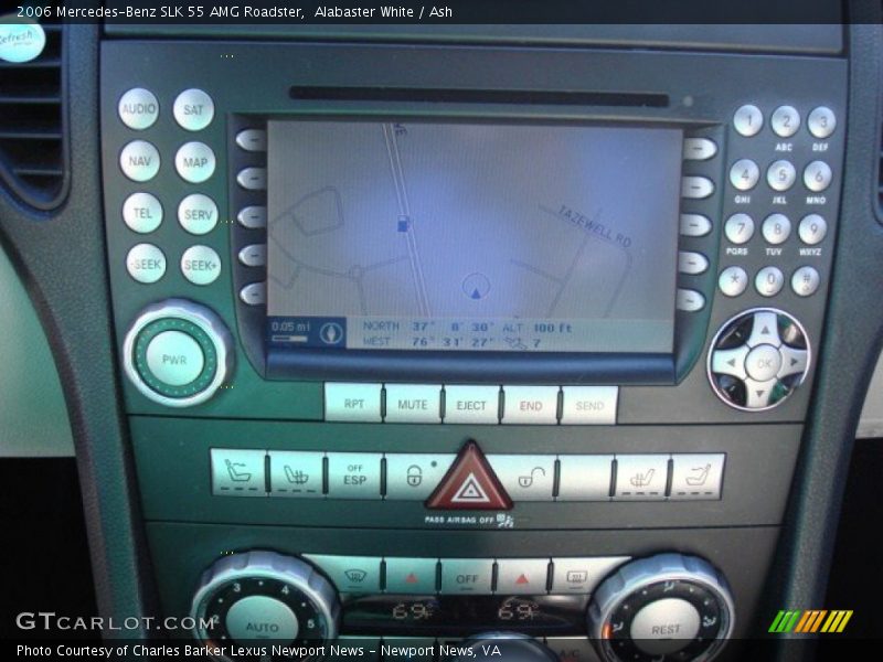 Navigation of 2006 SLK 55 AMG Roadster