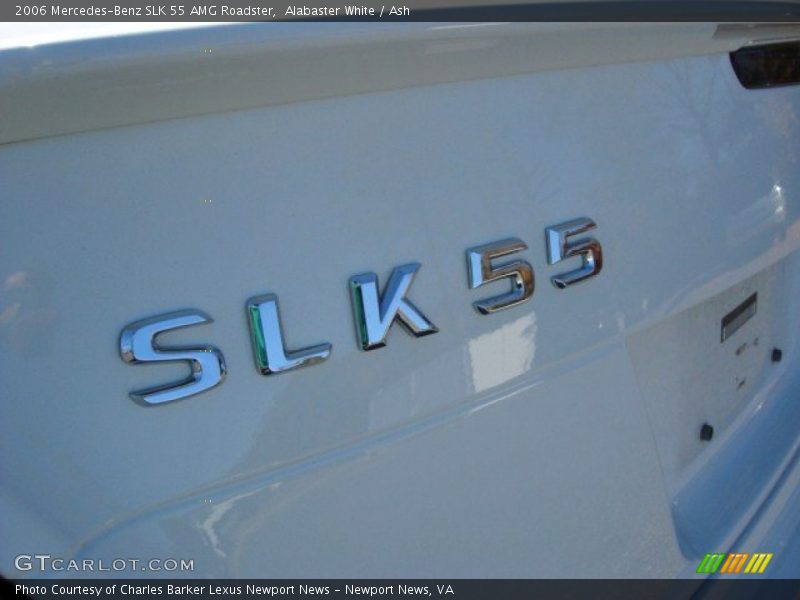SLK 55 trunk badge - 2006 Mercedes-Benz SLK 55 AMG Roadster