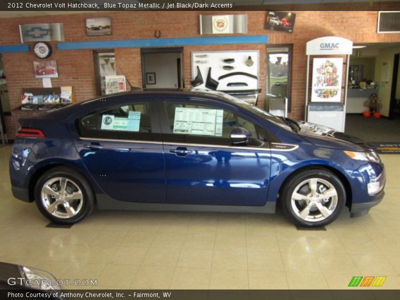  2012 Volt Hatchback Blue Topaz Metallic