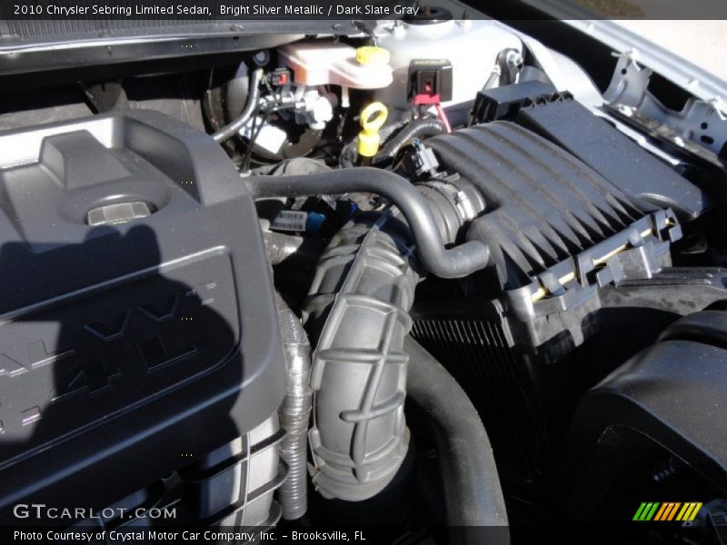 Bright Silver Metallic / Dark Slate Gray 2010 Chrysler Sebring Limited Sedan