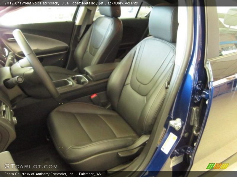 Blue Topaz Metallic / Jet Black/Dark Accents 2012 Chevrolet Volt Hatchback