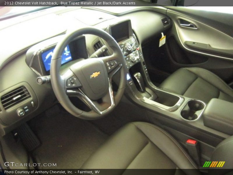 Jet Black/Dark Accents Interior - 2012 Volt Hatchback 