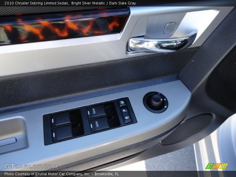 Bright Silver Metallic / Dark Slate Gray 2010 Chrysler Sebring Limited Sedan