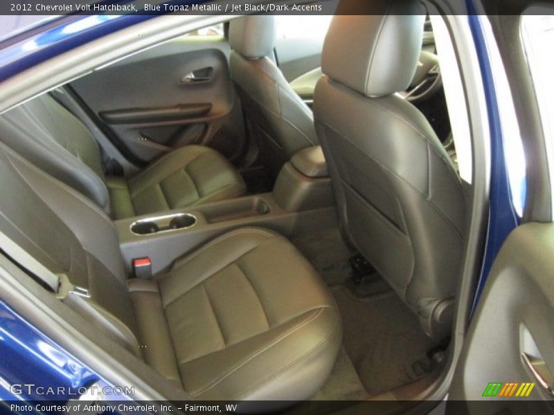  2012 Volt Hatchback Jet Black/Dark Accents Interior