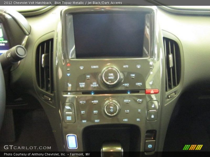 Controls of 2012 Volt Hatchback