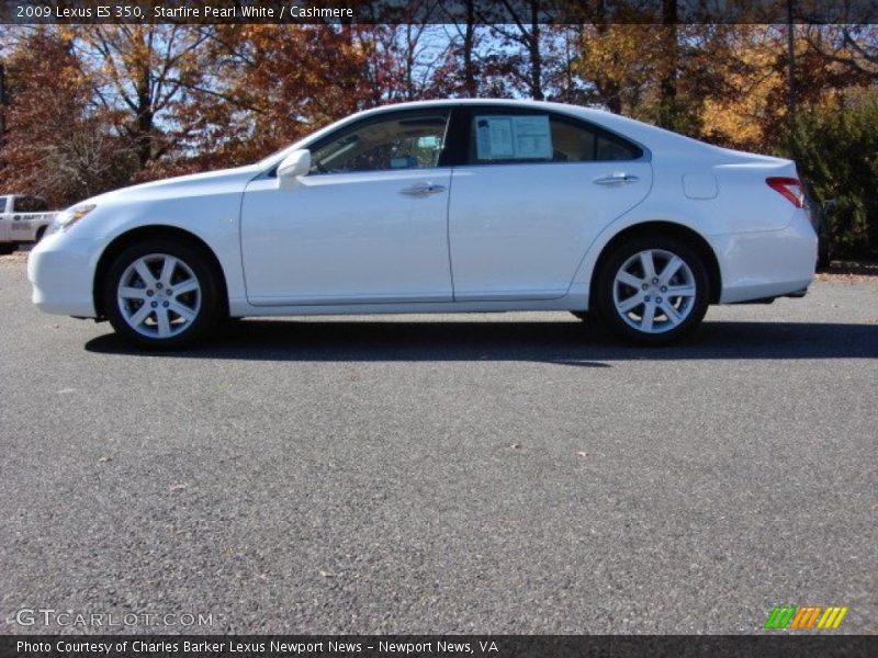 Starfire Pearl White / Cashmere 2009 Lexus ES 350