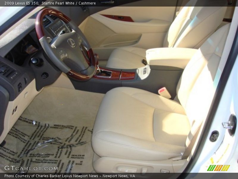  2009 ES 350 Cashmere Interior