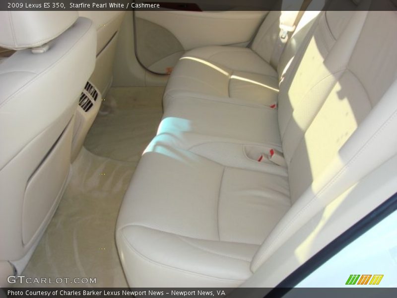  2009 ES 350 Cashmere Interior