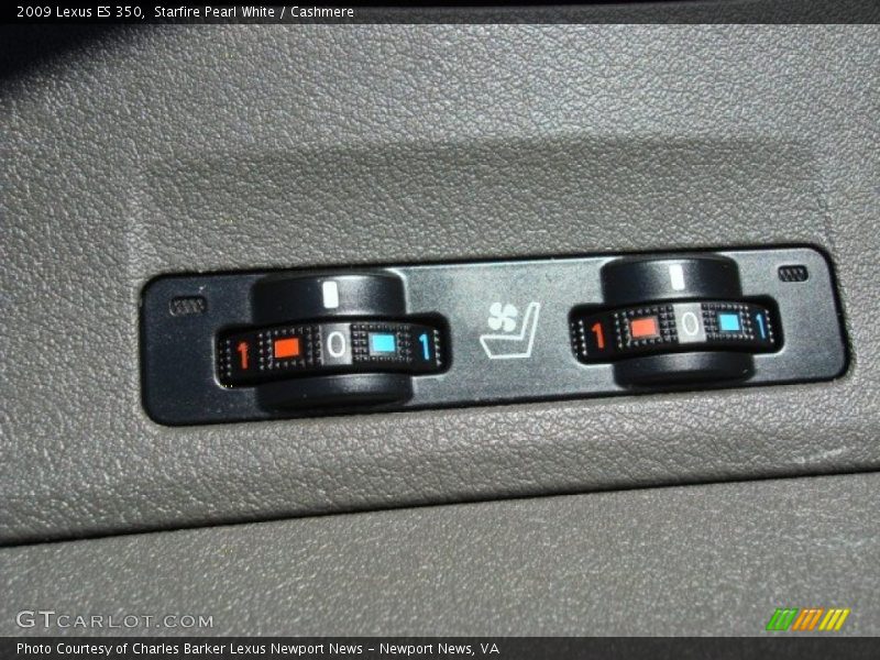 Starfire Pearl White / Cashmere 2009 Lexus ES 350