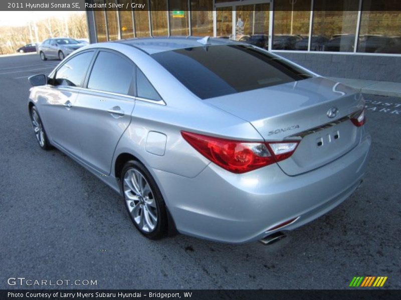 Radiant Silver / Gray 2011 Hyundai Sonata SE
