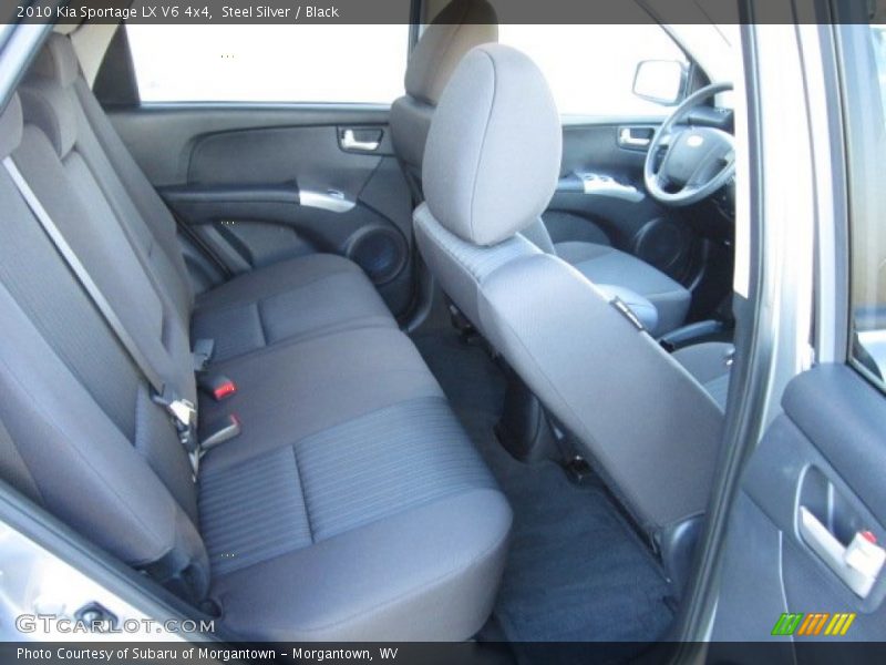 Steel Silver / Black 2010 Kia Sportage LX V6 4x4