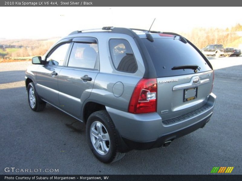 Steel Silver / Black 2010 Kia Sportage LX V6 4x4