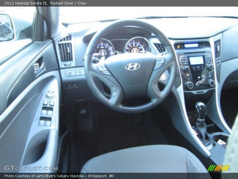 Radiant Silver / Gray 2011 Hyundai Sonata SE