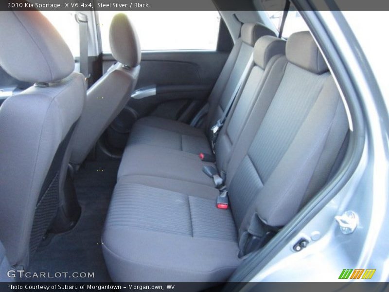 Steel Silver / Black 2010 Kia Sportage LX V6 4x4