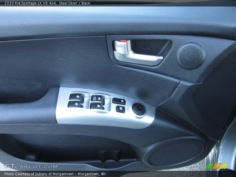 Steel Silver / Black 2010 Kia Sportage LX V6 4x4