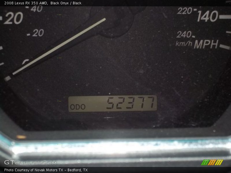 Black Onyx / Black 2008 Lexus RX 350 AWD