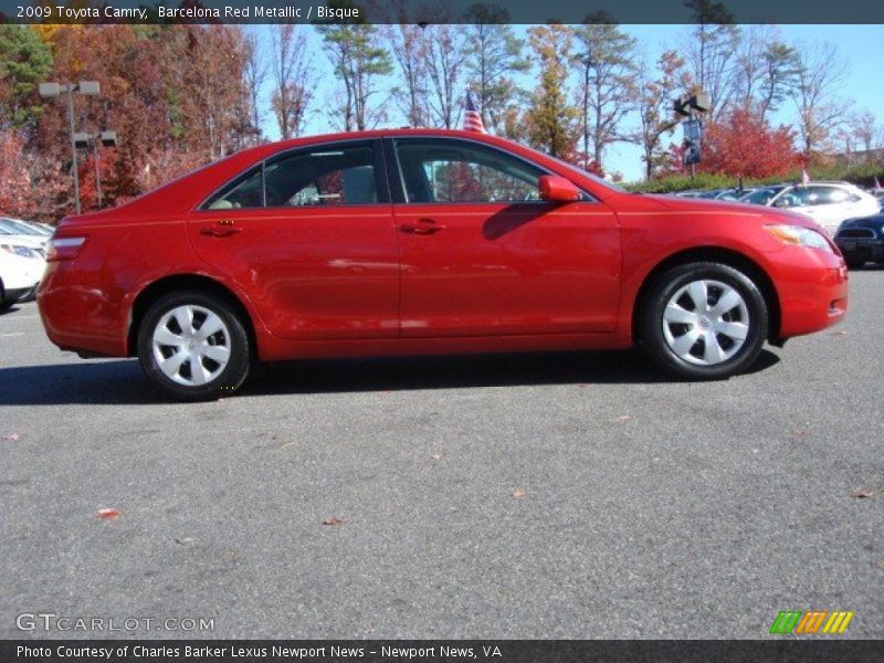 Barcelona Red Metallic / Bisque 2009 Toyota Camry