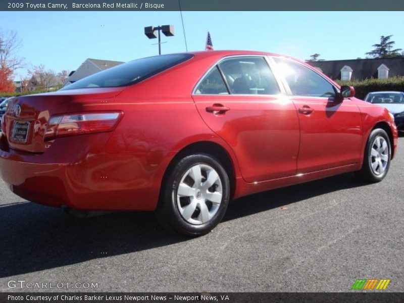 Barcelona Red Metallic / Bisque 2009 Toyota Camry