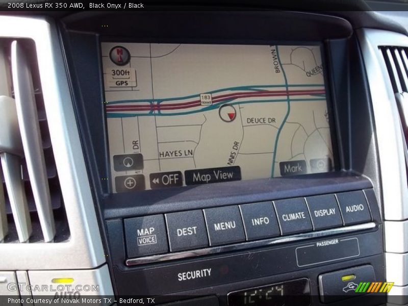 Black Onyx / Black 2008 Lexus RX 350 AWD