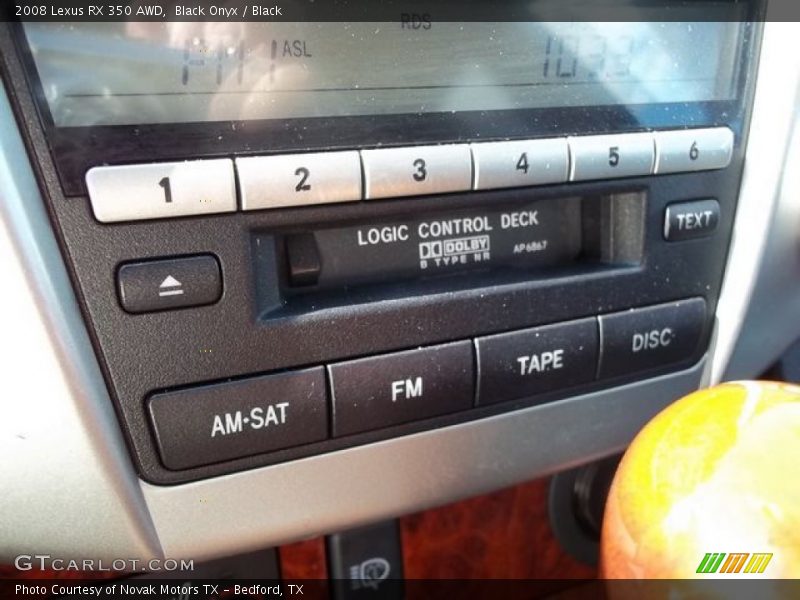 Black Onyx / Black 2008 Lexus RX 350 AWD