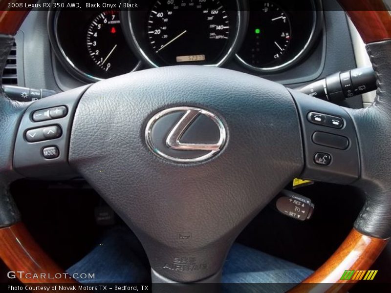 Black Onyx / Black 2008 Lexus RX 350 AWD