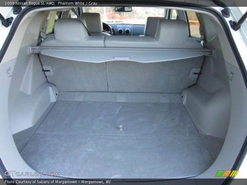 Phantom White / Gray 2009 Nissan Rogue SL AWD