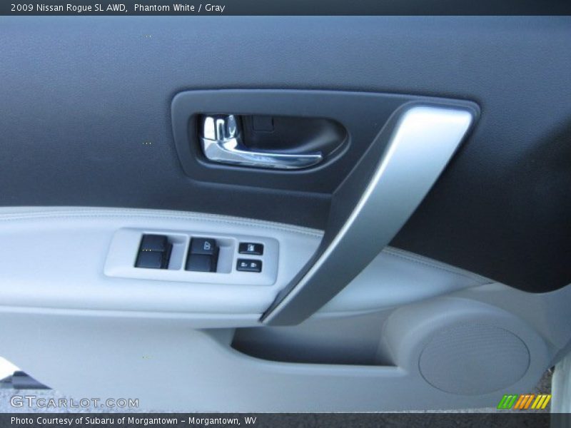 Phantom White / Gray 2009 Nissan Rogue SL AWD