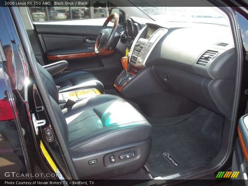 Black Onyx / Black 2008 Lexus RX 350 AWD