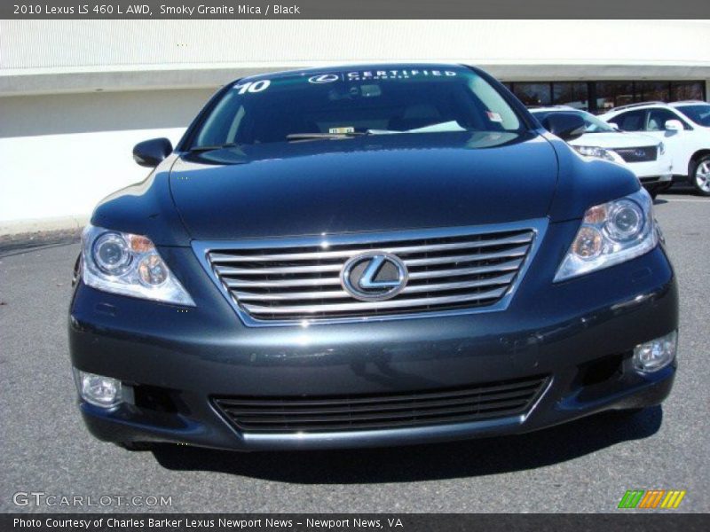 Smoky Granite Mica / Black 2010 Lexus LS 460 L AWD