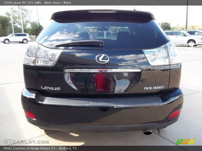 Black Onyx / Black 2008 Lexus RX 350 AWD