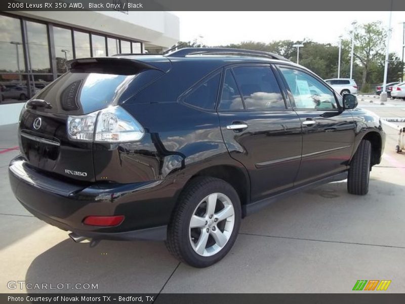 Black Onyx / Black 2008 Lexus RX 350 AWD