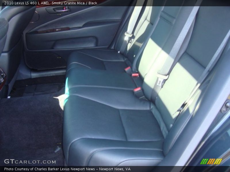 Smoky Granite Mica / Black 2010 Lexus LS 460 L AWD